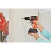 Black+decker BCKSB29C1 20V MAX* Cordless Drill with 28-Piece Home Project Kit in Translucent Tool Box