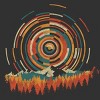 Men's Design By Humans The Geometry of Sunrise By digsy T-Shirt - 2 of 4