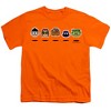 Teen Titans Go Floating Heads Kids T Shirt For Youth, Orange - 2 of 4