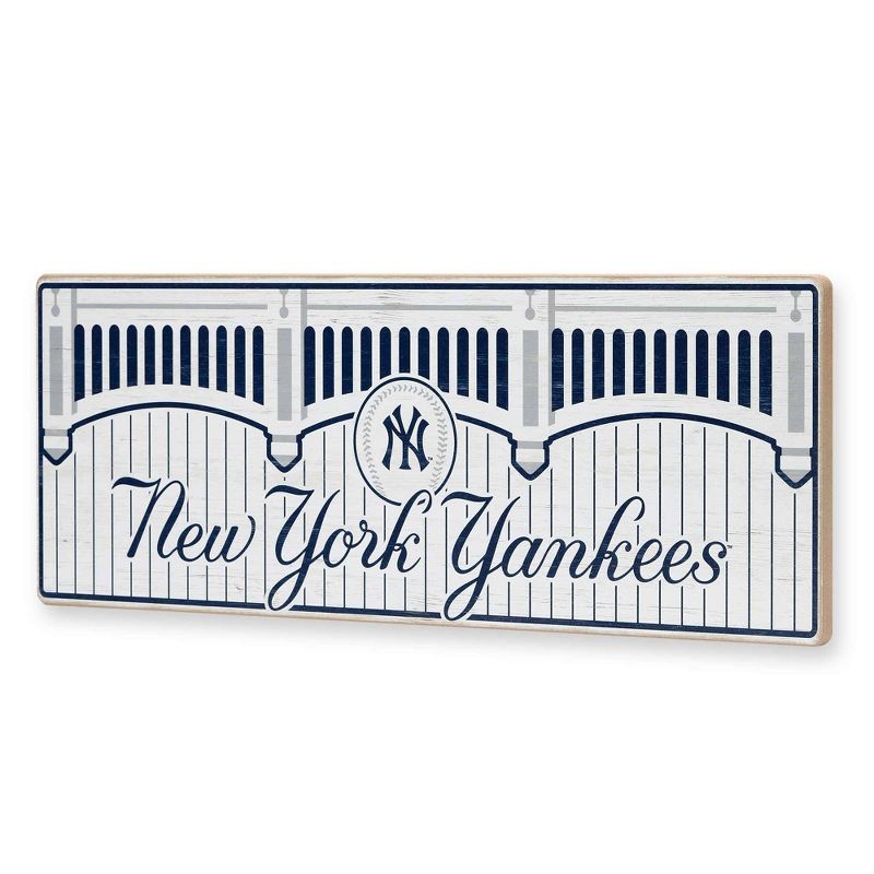 MLB New York Yankees Baseball Tradition Wood Sign Panel, 2 of 5