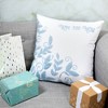 Pavilion Gift Company - Mom - Vines - 16" Punch Needle Embroidered Pillow - Throw Pillows - 4 of 4