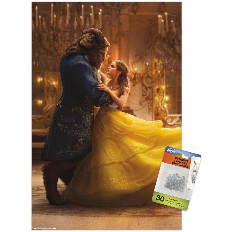 Trends International Disney Beauty And The Beast - Iconic Unframed Wall Poster Prints, 1 of 7
