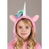 HalloweenCostumes.com X Small Girl Girl's Pink Glitter Unicorn Costume | Unicorn Halloween Costumes, Pink/Blue/Purple - 4 of 4