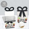Big Dot of Happiness Let's Roll - Sushi - Square Favor Gift Boxes - Japanese Party Bow Boxes - Set of 12 - 3 of 4