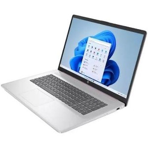 HP 17-CN 17.3" HD+ Laptop Intel N200 1.0Ghz, 4GB, 128GB, W11H, Purple - Manufacturer Refurbished - 1 of 3