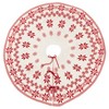 Saro Lifestyle Dual-sided Festive Knit Tree Skirt - 3 of 4