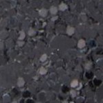 black glitter