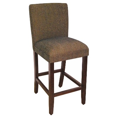 Contemporary Barstool - 29"- Brown - HomePop