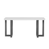 Modern Console Table with Sturdy Wood Legs, Entryway Table, Farmhouse Sofa Table for Hallway, Living Room, or Home Office-Maison Boucle - 4 of 4