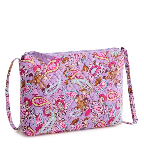 Vera Bradley Women's Outlet Disney Pixar Cotton Large Hipster Bag Toy Story Rodeo Paisley