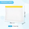 Unique Bargains Reusable Leakproof Zip PEVA Freezer Food Storage Bags 3 Pcs - 2 of 4