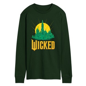 Men's - Wicked - Emerald City Long Sleeve Graphic T-Shirt - 1 of 3