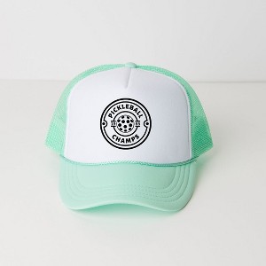 The Juniper Shop Pickleball Champs Youth Foam Trucker Hat - 1 of 2