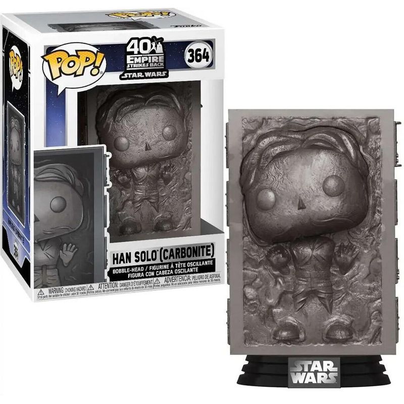 Funko Pop! Movies: Star Wars: - The Empire Strikes Back - Han Solo in Carbonite, 1 of 4