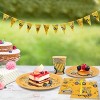 Hachikiko 132 Pcs Construction Birthday Party Supplies,Construction Disposable Tableware Set Dump Truck Party Table Decorations,9'' and 7'' Plates... - 4 of 4