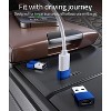 Syntech USB C Female to USB Male Adapter Pack of 3 [Travel Must Haves, Aluminum] USB C to USB Adapter, Type C Charger Cable Power Converter - 4 of 4