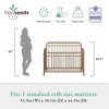 Little Seeds Ivy 3-in-1 Convertible Metal Crib - 4 of 4