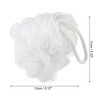 Unique Bargains Bath Shower Solid Body Puffs Loofah Sponges 4.33"x5.12" White 1 Pc - 3 of 4