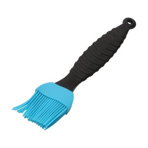 Unique Bargains Pastry Brush 39g Wave Pattern Brush Color Block Dishwasher Safe Silicone PP 8.19"x1.77" 1Pcs - 1 of 4