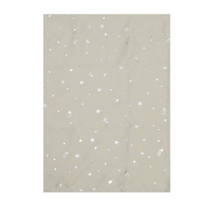 Unique Bargains Blackout Curtains Short Window Curtains 29.92"L x 23.62"W Beige 2 Pcs - 1 of 4