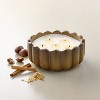 6 Wick Ceramic Scalloped Rim Jar Candle 42oz - Hearth & Hand™ with Magnolia - 2 of 4
