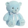 ebba Large My First Teddy Adorable Baby Stuffed Animal Blue 18" - 2 of 4