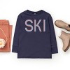 Ski Pastel - Youth Long Sleeve Graphic T-Shirt - 3 of 4