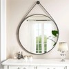 HOMLUX Round Bathroom Vanity Mirror Wall Mount Decorative Make-up Mirror Entryway - 4 of 4