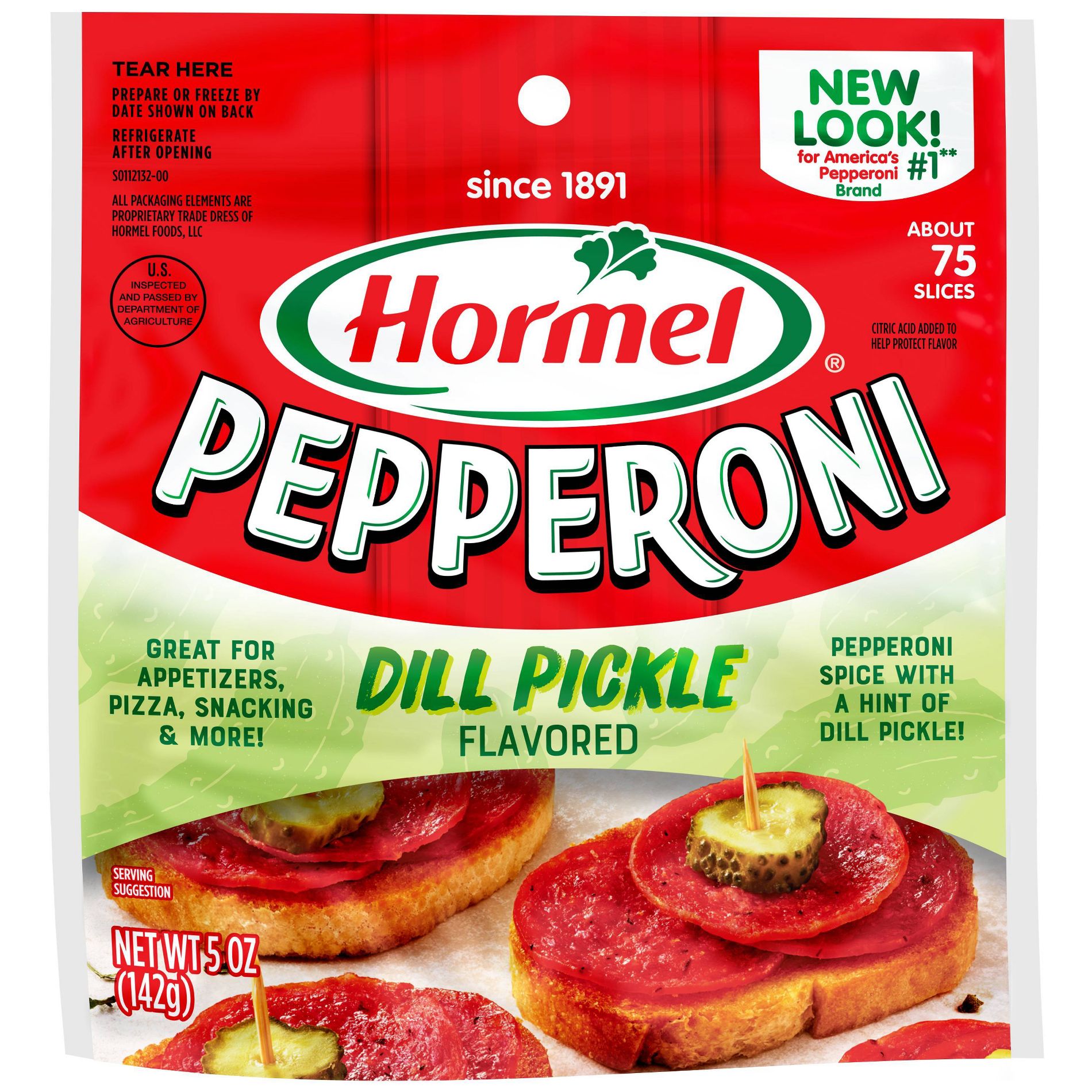 Hormel Dill Pickle Pepperoni - 5oz