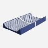 Bacati - Kilim Navy Quilted Changing Pad Cover - 2 of 4