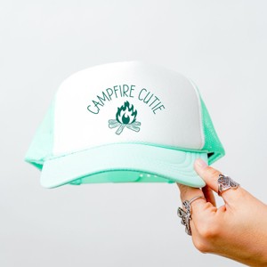Simply Sage Market Campfire Cutie Foam Trucker Hat - 1 of 3
