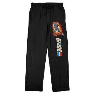 G.I. Joe Men's Black Sleep Pajama Pants - 1 of 3