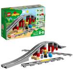 LEGO DUPLO Town Train Bridge and Tracks Building Set 10872