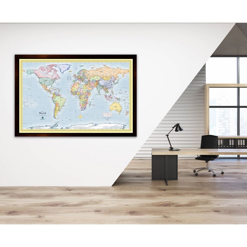 Home Magnetics World Map - XL Blue, 2 of 6