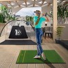 Costway 5 x 4 FT Golf Hitting Mat Artificial Indoor Outdoor Turf Golf Training Mat 25 mm - 4 of 4