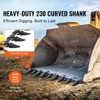 VEVOR Bucket Tooth Bar, 72'', Heavy Duty Tractor Bucket 9 Teeth Bar for Loader Tractor Skidsteer, 4560 lbs Load-Bearing Capacity, Black - 3 of 4