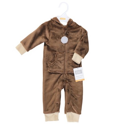 TargetHudson Baby Infant Boy Plush Jumpsuits, Moose, 6-9 Months