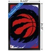 Trends International NBA Toronto Raptors - Logo 20 Framed Wall Poster Prints - 3 of 4