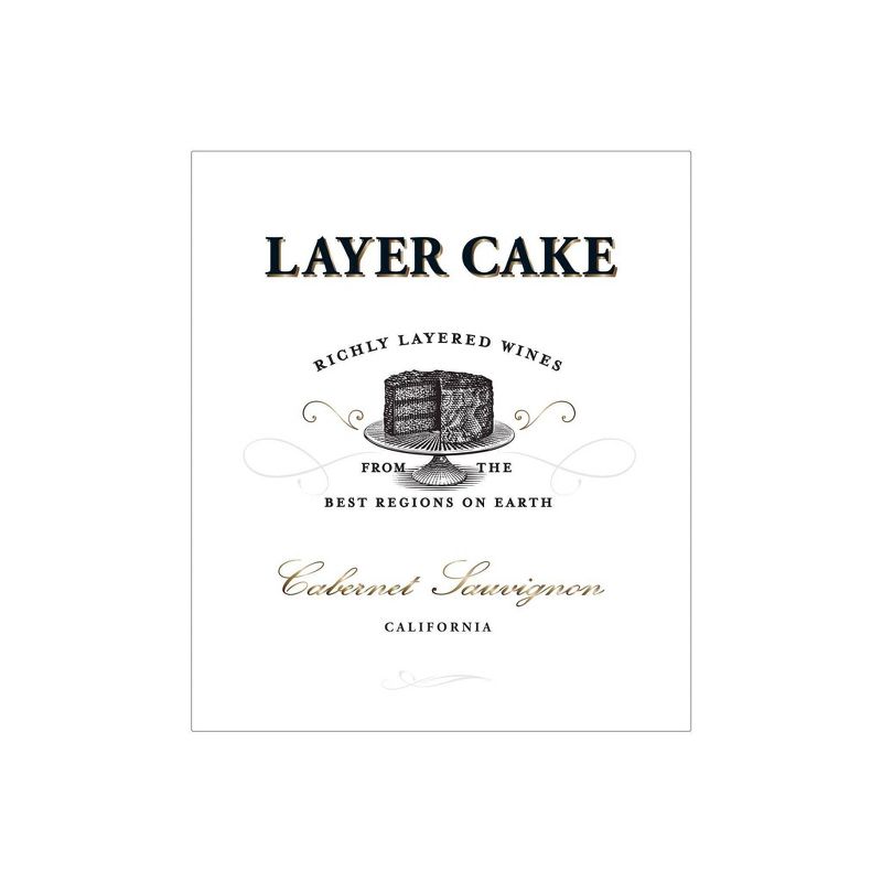 Layer Cake Cabernet Sauvignon Red Wine - 750ml Bottle, 2 of 5