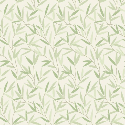 Laura Ashley Willow Leaf Hedgerow Wallpaper - image 1 of 4