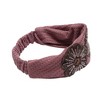 Unique Bargains Women's Wide Five Petals Headband 1 Pc - 3 of 4