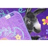 Disney Encanto Luisa Flex Donkey Lift Plush Throw Blanket 46' x 60' Purple - 3 of 4