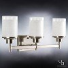 Urban Ambiance Luxury Contemporary Bathroom Vanity Light,  9.4375"H x 22"W,  Brushed Nickel Finish, UHP2012 - 3 of 4