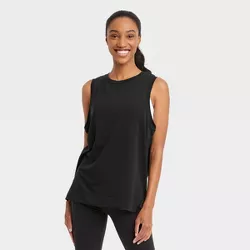 Women's Active Muscle Tank Top - All in Motion™ Black M