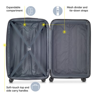 DELSEY Paris Aero Expandable Hardside Carry On Spinner Suitcase - Thumbnail 5