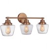 Craftmade Lighting Essex 3 - Light Vanity in  Satin Brass - 2 of 2