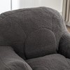 LIVAREEmlen Bean Bag Sofa with Tufted Soft Stuffed Filling, Fluffy and Lazy Sofa with Memory Foam for Dorm, Apartment, Living Room - 4 of 4