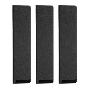 Unique Bargains ABS Soft Velvet Lining Wear Resistance Knife Guards 3 Pcs - 1 of 4