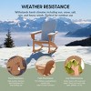 WestinTrends  Outdoor Patio Porch Rocking Adirondack Chair - 3 of 4