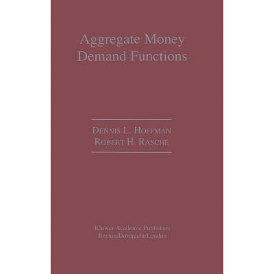 Aggregate Money Demand Functions - by  Dennis L Hoffman & Robert H Rasche (Hardcover)